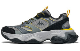 Кроссовки мужские низкие черный/серый/желтый Kappa k0ez5mc98cj-1150 | shark gray / stone ash gray