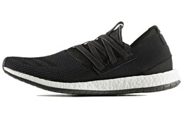Кроссовки для бега PureBoost ZG Raw мужские с низким верхом, черные/белые Adidas aq3486