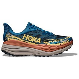 Stinson 7 - кроссовки для бега по пересеченной местности Hoka, мультиколор 023-1474 | foggy night / cardamom