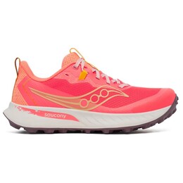Женские кроссовки Peregrine 15 для трейлраннинга Saucony, мультиколор 123-1858 | coral / salmon