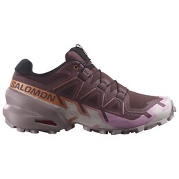 Женские кроссовки Speedcross 6 для бега по пересеченной местности Salomon, мультиколор 123-0973 | catawba grape / papaya / deauville mauve