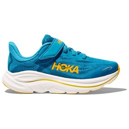 Детские кроссовки Clifton 10 little - running shoes Hoka, мультиколор 702-4507 | alpine blue / foggy night