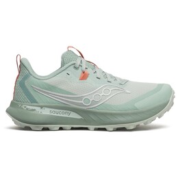 Женские кроссовки Peregrine 15 для трейлраннинга Saucony, мультиколор 123-1858 | mist / aloe