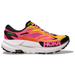 Mafate x - кроссовки для бега по пересеченной местности Hoka, мультиколор 023-2201 | neon hoka citrus / neon rose