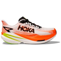 Mach x 3 - кроссовки для бега Hoka, мультиколор 023-2455 | white / neon tangerine