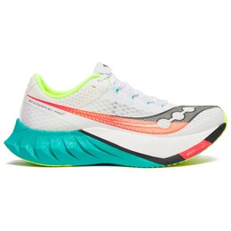 Endorphin pro 4 - кроссовки для бега Saucony, мультиколор 023-1636 | white / mutant