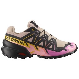 Женские кроссовки Speedcross 6 для бега по пересеченной местности Salomon, мультиколор 123-0973 | etherea / black / cyclamen