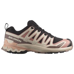 Женские кроссовки xa pro 3d v9 - мультиспортивные Salomon, мультиколор 122-0898 | black / burlwood / mahogany rose
