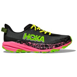 Speedgoat 6 - кроссовки для бега по пересеченной местности Hoka, мультиколор 023-1601 | black / neon rose