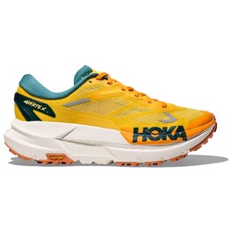Mafate x - кроссовки для бега по пересеченной местности Hoka, мультиколор 023-2201 | zest / mountain fog