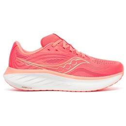 Женские кроссовки Ride 18 - кроссовки для бега Saucony, мультиколор 123-1860 | coral / salmon
