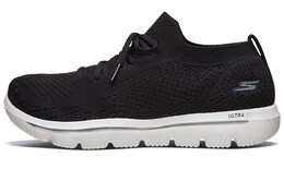 Кроссовки для бега Go Walk Evolution Ultra женские с низким верхом, черные Skechers 15742-bkw