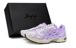 Asics Асикс Гелевые 1130 Амортизирующие Износостойкие Низкие Беговые Кроссовки Унисекс Фиолетово-Серые 1201a256-118(team80-风禾尽起紫sbox) | purple gray