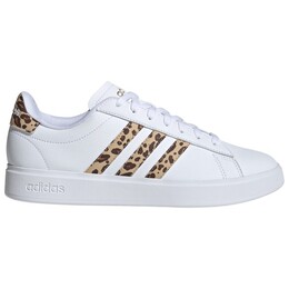 Женский гранд-корт 2.0 - кроссовки Adidas, мультиколор 124-1112 | ftwr white / magic beige / matte gold