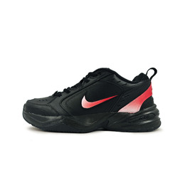 Nike Air Monarch 4 противоскользящие и износостойкие легкие низкие массивные кроссовки унисекс черные розовые 415445-001（team264-微醺恋人） | black pink