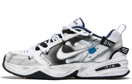 Nike Air Monarch 4 Da Vinci Custom Reverse Dune Нескользящие Легкие Низкие Массивные Кроссовки Унисекс Черный Белый 415445-102(teamm-反转沙丘） | black white