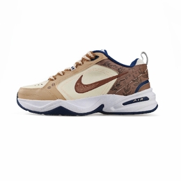 Nike Air Monarch 4 Кроссовки Chunky Унисекс Низкие Ecru, Осенний Желтый 415445-102（team364-秋风咖啡豆） | autumn yellow