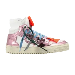 Кроссовки Off-White Off-White Wmns Off-Court 3.0 High 'White Metallic Pink', розовый owia112f22lea005 0130 | white/metallic pink