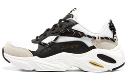 Кроссовки Stamina Airy Lifestyle женские, средней высоты, черные/золотые Skechers 896143-bkgd