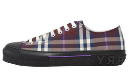 Кроссовки мужские Burberry, бордовый / черный 80556441