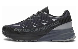 Кроссовки Emporio Armani EA7 Lifestyle Shoes Unisex Low-top Dark Blue/Gray, темно-синий/серый x8x129xk307r653 | dark blue/gray