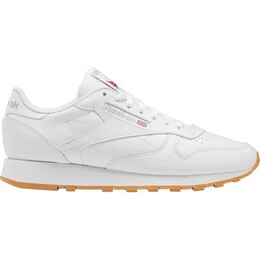 Кроссовки Classic Leather Reebok, цвет Ftwwht/Pugry3/Rbkg03 185489007 | ftwwht/pugry3/rbkg03