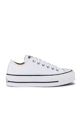 Кроссовки Converse Chuck Taylor All Star Lift Ox, цвет White & Black crsf-mz6 | white & black