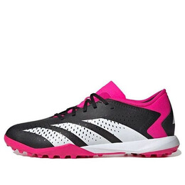 Кроссовки Predator Accuracy.3 Low Tf Adidas, черный gw4640 | core black/cloud white/team shock pink