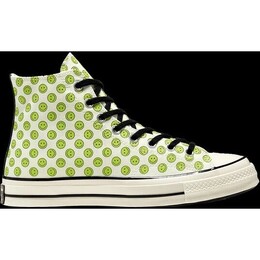Кроссовки Chuck 70 Hi Converse, цвет Weiß/Gelb/Schwarz 158115012 | weiß/gelb/schwarz