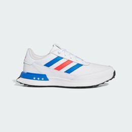 Кроссовки Adidas S2G SL Leather 24, цвет White/Bright Royal/Bright Red if0300 | フットウェアホワイト/ブライトローヤル/ブライトレッド