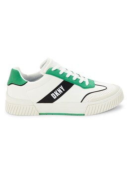 Кроссовки с цветными блоками и логотипом Dkny, белый 0400020092332 | white