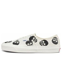 Кроссовки authentic 44 dx 'anaheim factory - needlework skull' Vans, черный vn0a54f29gn | black/white