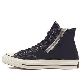 Кроссовки chuck 70 side zip high 'black egret' Converse, черный 166721c | black