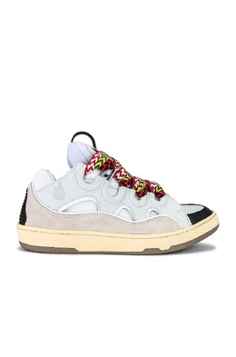 Бордюрные кроссовки Lanvin, белый lanv-mz116 | white