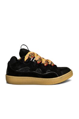 Бордюрные кроссовки Lanvin, черный lanv-mz119 | black