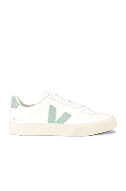 Кроссовки Veja Campo, цвет Extra White & Matcha vfja-mz2 | extra white & matcha