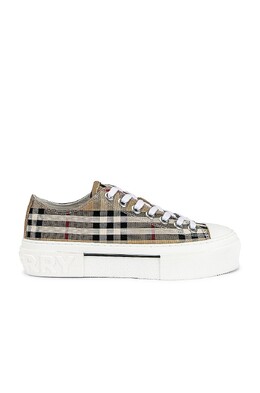 Кроссовки мужские Jack Sneaker Burberry, цвет Archive Beige Check burf-mz23 | archive beige check
