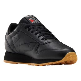 Кроссовки Reebok Classics Leather, черный 138493752 | black