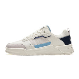 Кроссовки Anta Rubber Bullet Skateboarding Shoes Men Low-top Ivory / New Ink Blue / Light Silver Grey, синий 912428003-3 | ivory / new ink blue / light silver grey