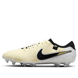 Кроссовки Tiempo Legend 10 Elite FG Nike, белый dv4328-700 | white/black/yellow