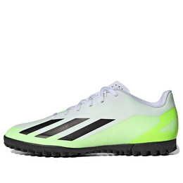 Кроссовки x crazyfast.4 tf Adidas, белый ie1583 | footwear white/core black/lucid lemon