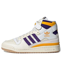 Кроссовки оригиналы форум 84 высокие ботинки Adidas, белый gx9054 | white/purple/orange