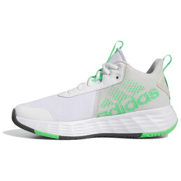 Кроссовки ownthegame 2.0 Adidas, белый ig6249 | white/black/green