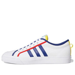 Кроссовки ницца Adidas, белый gz8656 | white/blue/red/yellow