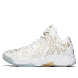 Кроссовки klay thompson 1 pro Anta, белый 912331114-1 | white/gold