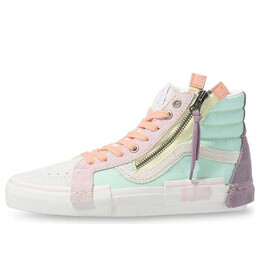 Кроссовки sk8-hi reissue cap 'pastel multi-color' Vans, розовый vn0a3wm124d | pink/green/purple