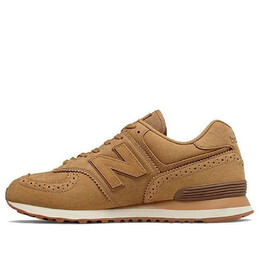 Кроссовки 574 New Balance, коричневый ml574led | brownyellow
