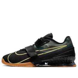 Кроссовки ромалеос 4 Nike, черный cd3463-032 | black/gum medium brown/limelight