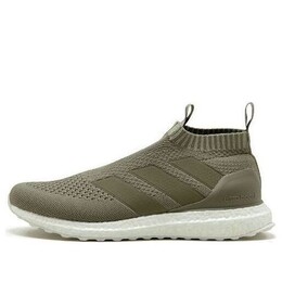 Кроссовки ace 16 purecontrol ultraboost Adidas, зеленый cg3655 | army green/white