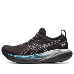 Кроссовки гель нимбус 25 платина Asics, черный 1011b616-001 | black